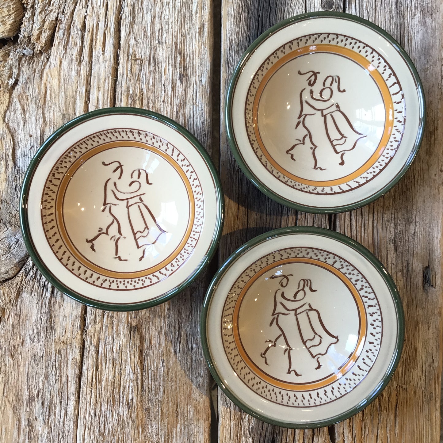 Smørskål Rørospolsdansere