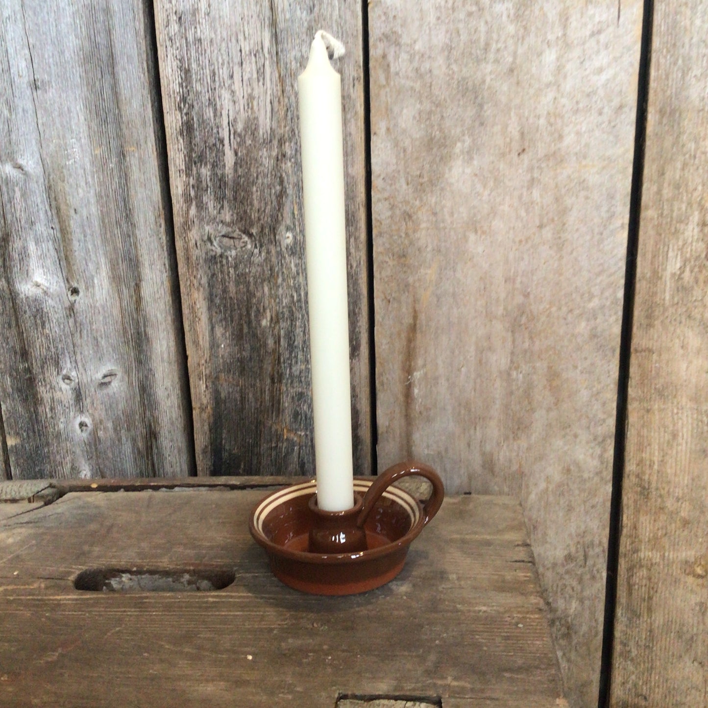 Liten lysestake med hank Mormors